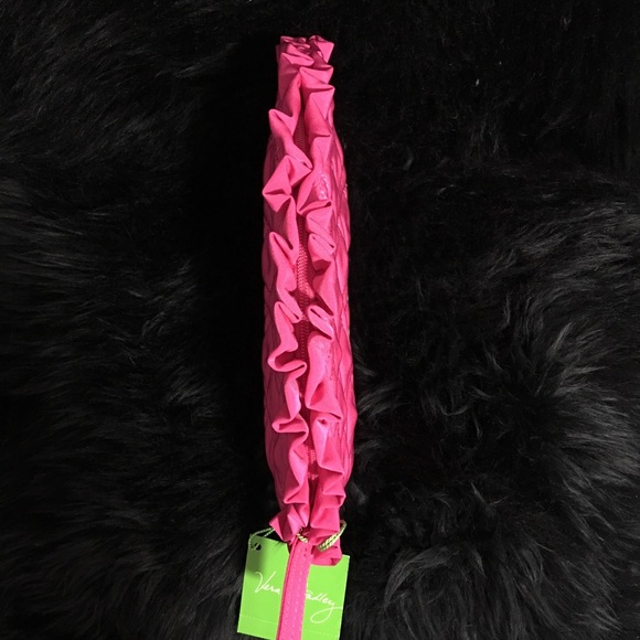 ‼️ SOLD ‼️Vera Bradley Cosmetic Makeup Case Pink - Picture 4 of 8